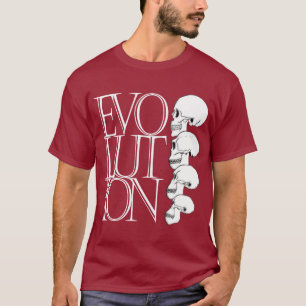Evolutie-shirt T-shirt