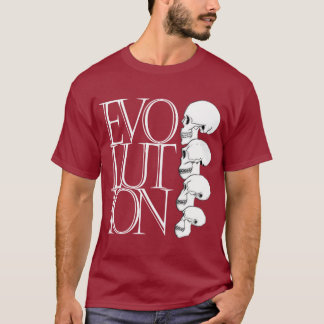 Evolutie-shirt T-shirt