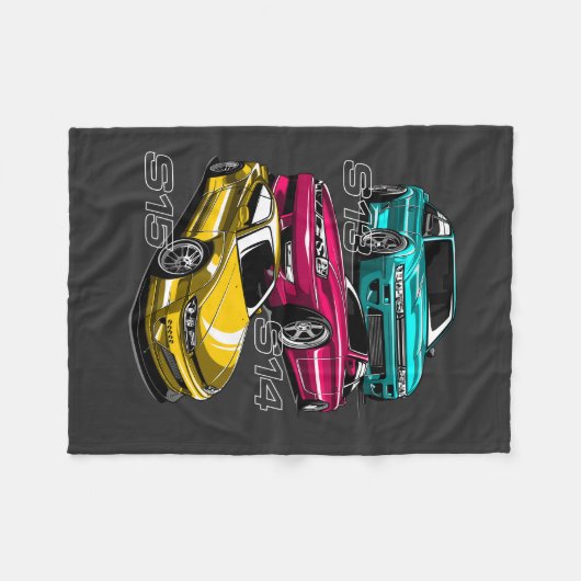 EVOLUTIE SILVIA'S-CHASSIS FLEECE DEKEN (Voorkant (Horizontaal))