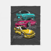 EVOLUTIE SILVIA'S-CHASSIS FLEECE DEKEN (Voorkant)