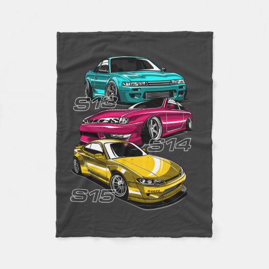 EVOLUTIE SILVIA'S-CHASSIS FLEECE DEKEN (Voorkant)