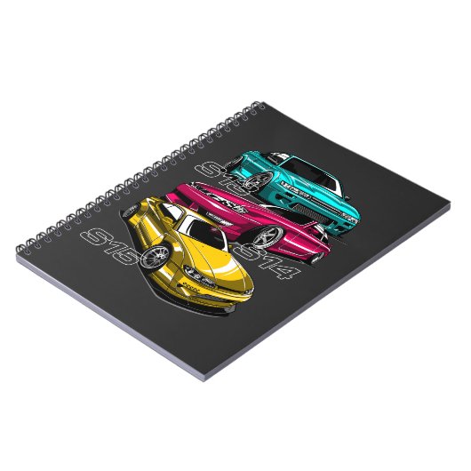 EVOLUTIE SILVIA'S-CHASSIS NOTITIEBOEK (Linkerzijde)