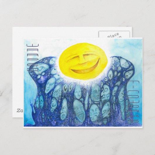 Evolutie Sinaasappel Briefkaart (Voorkant / Achterkant)