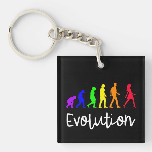 Evolutie Sleutelhanger (Voorkant)
