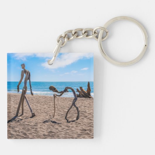 Evolutie Sleutelhanger (Achterkant)