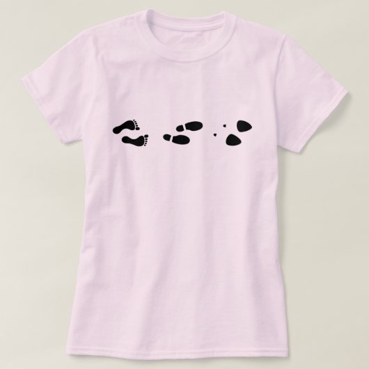 Evolutie Stem Blauwe Lotus voor POTUS Harris T-shirt (Design voorkant)