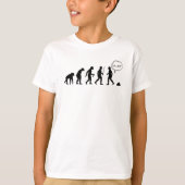 Evolutie stopt na me grappig Gezegde T-shirt (Voorkant)