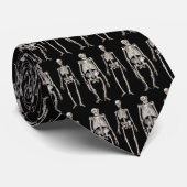 Evolutie-Stropdas - Skeletten voor mensen en apen Stropdas (Opgerold)