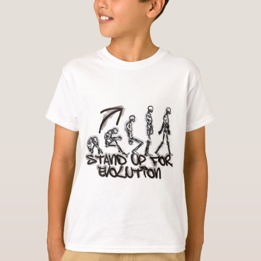 EVOLUTIE T-SHIRT (Voorkant)