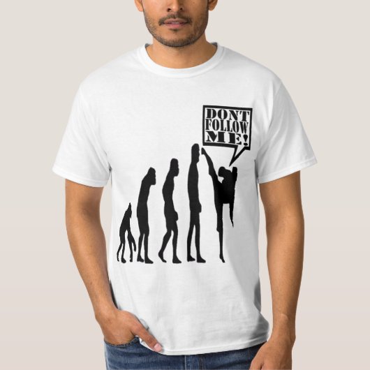 Evolutie T-Shirt (Voorkant)
