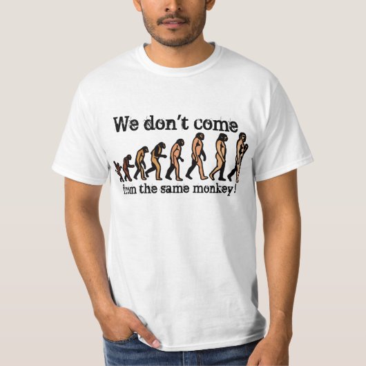 Evolutie T-Shirt (Voorkant)