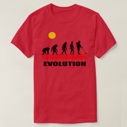 Evolutie T-shirt (Design voorkant)