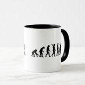 Evolutie Tango dansen Mok (Voorkant rechts)