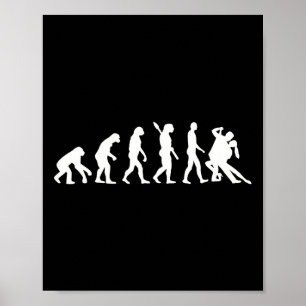 Evolutie Tango-dansing Poster