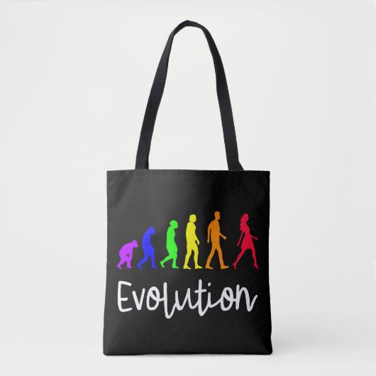 Evolutie Tote Bag (Voorkant)