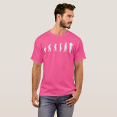 Evolutie transversale vlot t-shirt (Voorkant volledig)