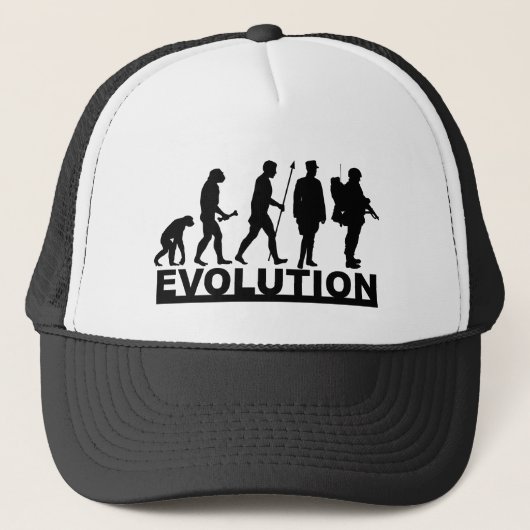 Evolutie Trucker Pet (Voorkant)