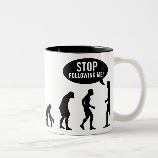 evolutie tweekleurige koffiemok (Rechts)