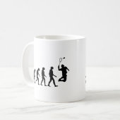 Evolutie van Badminton Koffiemok (Voorkant links)