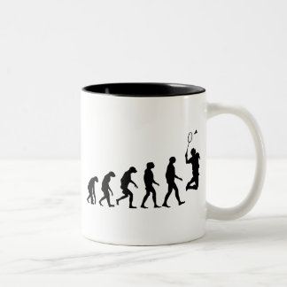 Evolutie van Badminton Tweekleurige Koffiemok