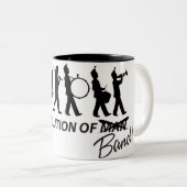 Evolutie van band tweekleurige koffiemok (Voorkant rechts)