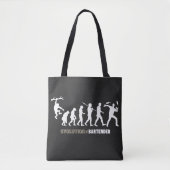 Evolutie van Bartender Tote Bag (Voorkant)