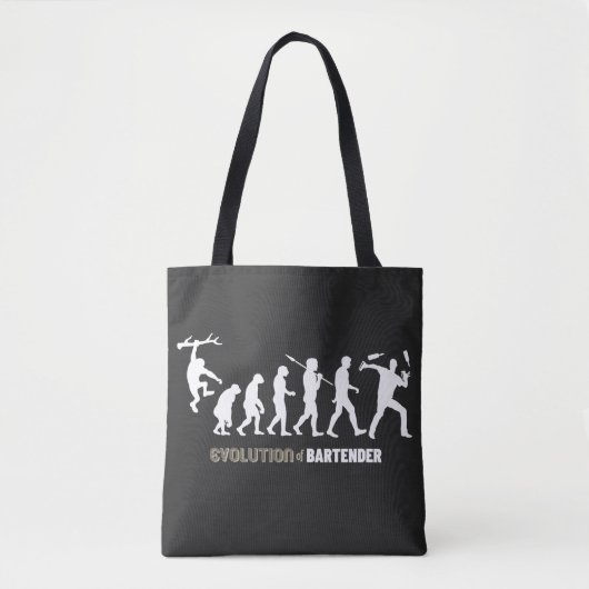 Evolutie van Bartender Tote Bag (Voorkant)