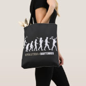 Evolutie van Bartender Tote Bag (Dichtbij)