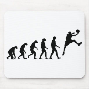 Evolutie van Basketball Muismat