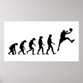 Evolutie van Basketball Poster (Voorkant)