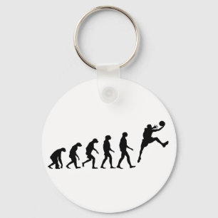 Evolutie van Basketball Sleutelhanger