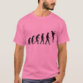 Evolutie van bergbeklimmen t-shirt (Voorkant)