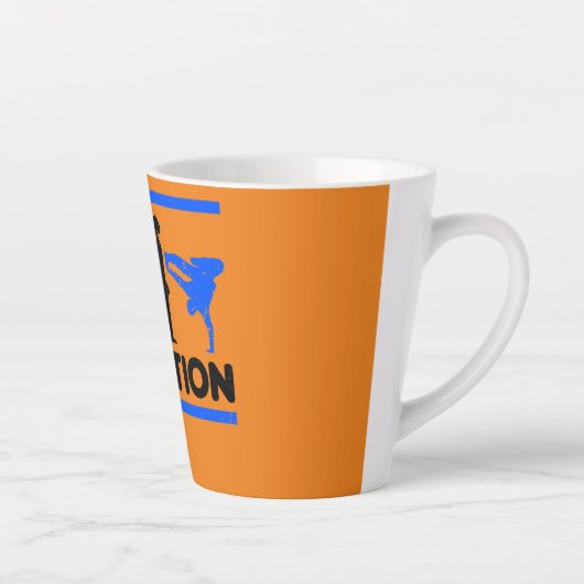 Evolutie van breukdansontwerp-breukbestendigheid latte mok (Rechts)