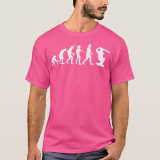 Evolutie van Cricket Funny World T-shirt