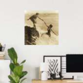 Evolutie van de badpakken voor vrouwen poster (Thuiskantoor)