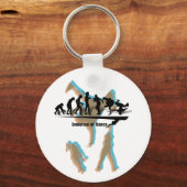 Evolutie van de dans sleutelhanger (Voorkant)