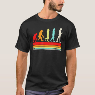 Evolutie van de evolutie van de evolutiereinde van t-shirt