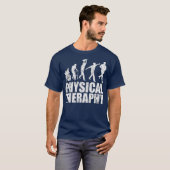 Evolutie van de fysiotherapeutische therapie _10 t-shirt (Voorkant volledig)