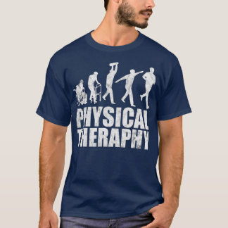 Evolutie van de fysiotherapeutische therapie _10 t-shirt