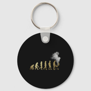 Evolutie van de grilmeester - grilling-cadeautjes sleutelhanger