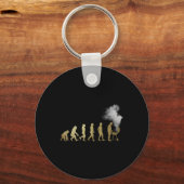 Evolutie van de grilmeester - grilling-cadeautjes sleutelhanger (Voorkant)