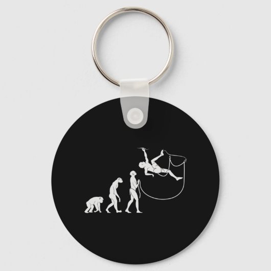 Evolutie van de klimmer van de klimmer sleutelhanger (Voorkant)