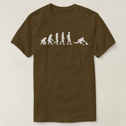 Evolutie van de kromming t-shirt (Design voorkant)