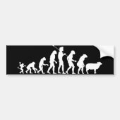 Evolutie van de Massa-Bumpersticker Bumpersticker (Voorkant)