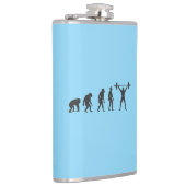 Evolutie van de mens heupfles (Rechts)