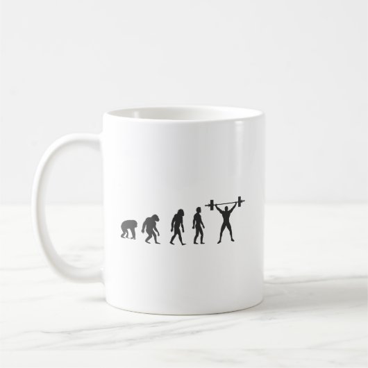 Evolutie van de Mens Koffiemok (Links)