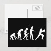 Evolutie van de Ninja - van man tot ninja Briefkaart (Voorkant / Achterkant)