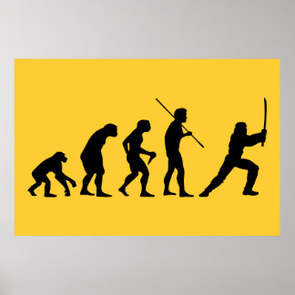 Evolutie van de Ninja - van Man tot Ninja Poster