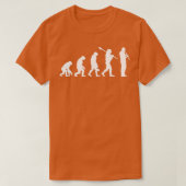 Evolutie van de Oboe Player T-shirt (Design voorkant)