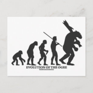 Evolutie van de Ogre Briefkaart
